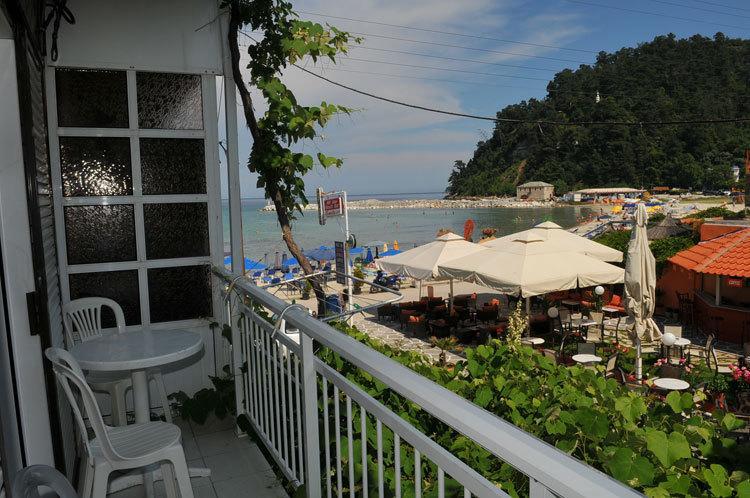 Chrisi Akti Hotel Skala Potamia  Buitenkant foto
